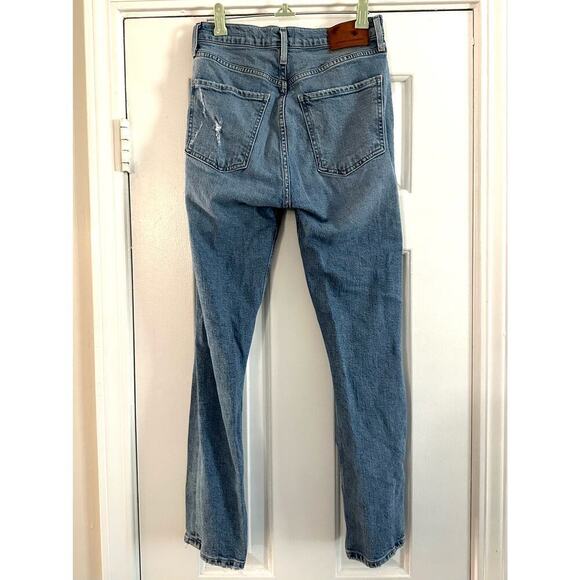 CITIZENS OF HUMANITY Charlotte Crop Distressed Denim Jeans Cropped Women’s Sz 25 - Picture 8 of 8